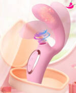 Vibrador com Estimulo no Ponto G e Sugador de Clitóris - Sunbabe