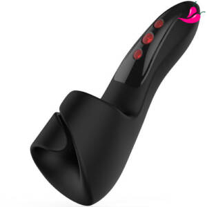 Treinador de Pênis Elétrico com 10 Modos de Vibração