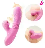 Vibrador de Ponto G Vai e Vem & Sucção - Olivia DIBE
