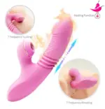 Vibrador de Ponto G Vai e Vem & Sucção - Olivia DIBE