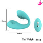 Vibrador Feminino MaxU - Vibrador tipo U Estimulador de Ponto G e Clitóris