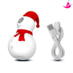 Vibrador & Sugador Penguin Noel com 10 Níveis de Sucção