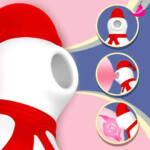 Vibrador & Sugador Penguin Noel com 10 Níveis de Sucção