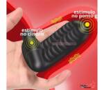 Vibrador para Clitóris e Ponto G Dedeira Vibratória - Erotik