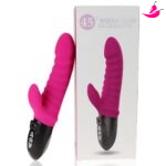 Vibrador Rabbit com Aquecimento Inteligente, Texturas e Estimulação de Clitóris