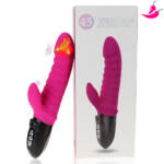 Vibrador Rabbit com Aquecimento Inteligente, Texturas e Estimulação de Clitóris