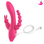 Rabbit Ponto G Estimulador e Anal e Clitóris