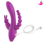 Rabbit Ponto G Estimulador e Anal e Clitóris