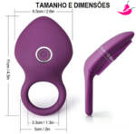 Anel Peniano com Vibrador - Luvkis