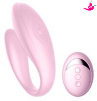 August - Vibrador para Casais com Controle sem Fio