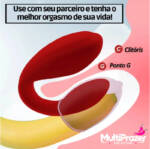 August - Vibrador para Casais com Controle Sem Fio