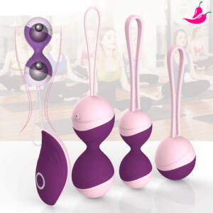 Love Balls Heauthy - Bolas de Pompoarismo com Controle Remoto