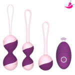 Love Balls Heauthy - Bolas de Pompoarismo com Controle Remoto