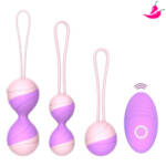 Love Balls Heauthy - Bolas de Pompoarismo com Controle Remoto