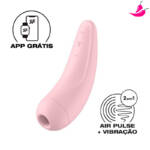 Sugador Satisfyer Curvy 2+ - Sugador com Controle Bluetooth