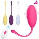 Vibrador Ovinho Bullet com Controle Remoto e 12 Níveis de Vibrações - DanX