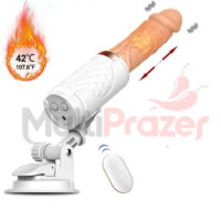 Dildo Consolo Pênis Realístico com Movimento Automático de Vai Vem