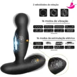 Estimulador de Próstata 360° com Controle Remoto à Distância - Levett