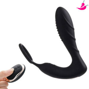 Vibrador Estimulador de Próstata com Controle Remoto Wirelles a Distância
