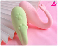 Vibrador de Ponto G e Clitóris com Controle Bluetooth Silencioso - Friendly Sexy