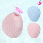 Vibrador Discreto Sugador de Clitóris Conchinha - HotOcean