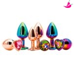 Kit Plug Anal Joia Elegante - Iniciante ao Avançado