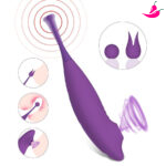Vibrador e Sugador de Clitóris com 10 Níveis- MagicSense