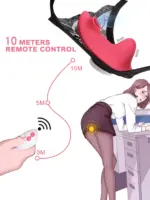 Mini Vibrador de Calcinha com Vibrações C/ Controle a Distância