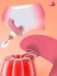 Mini Vibrador de Calcinha com Vibrações C/ Controle a Distância