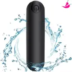 Mini Vibrador e Estimulador Bullet com 10 Velocidades Intensas