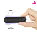 Mini Vibrador e Estimulador Bullet com 10 Velocidades Intensas