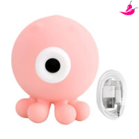 Sugador Polvinho Estimulador de Clitóris com 9 Intensidades - Octopi