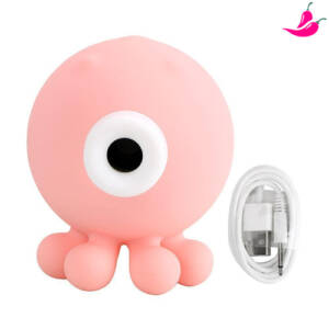 Sugador Polvinho Estimulador de Clitóris com 9 Intensidades - Octopi