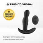 Vibrador Anal Estimulador de Próstata com Rotações 360° e Controle Remoto- Optimus