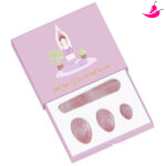 Kit de Pedras Egg para Pompoarismo Energético - Equilibre seus Chakras