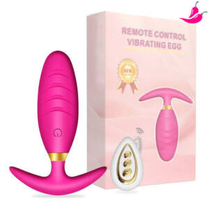 Plug Anal Vibratório c/ Controle Remoto 10 Velocidades