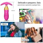 Plug Anal Vibratório c/ Controle Remoto 10 Velocidades