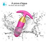 Plug Anal Vibratório c/ Controle Remoto 10 Velocidades