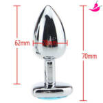 Plug Anal Luxo com Joia