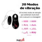 Pump Clitoriano com Vibrador - Pump Arm