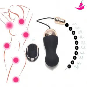 Sexual Health Vibrador para Pompoarismo com Controle Remoto