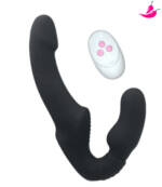 Vibrador Duplo Strapless - Cinta Peniana sem Alças para Mulheres