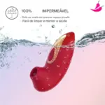 Sugador Erótico de Clitóris Linha Luxury - MegSuck