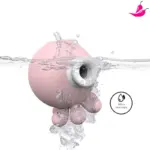 Sugador Polvinho Estimulador de Clitóris com 9 Intensidades - Octopi