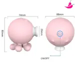 Sugador Polvinho Estimulador de Clitóris com 9 Intensidades - Octopi