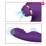 Vibrador de Ponto G com Sugador de Clitóris - Vasana