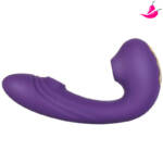 Vibrador de Ponto G com Sugador de Clitóris - Vasana