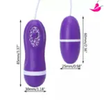 Vibrador Bullet Egg com Vibração Máxima - EggMax