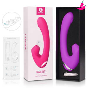 Vibrador Consolo e Sugador de Clitóris - Rabbit S-Hand