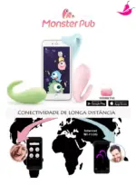 Vibrador de Ponto G e Clitóris com Controle Bluetooth Silencioso - Friendly Sexy